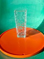 Klein glazen vaasje bubbles transparant, Huis en Inrichting, Woonaccessoires | Vazen, Overige kleuren, Ophalen of Verzenden, Minder dan 50 cm