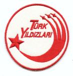 Turkse luchtmacht patch 134 Filo Turkish stars NF-5A/B Konya, Verzamelen, Ophalen of Verzenden, Luchtmacht, Overige gebieden, Embleem of Badge