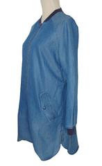 8 mm, 8mm jeans tuniekje, blauw, Mt. S, Kleding | Dames, 8 MM, Zo goed als nieuw, Maat 36 (S), Boven de knie