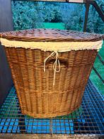 Rotan hoek wasmand, Ophalen, Gebruikt, Bruin, Overige typen