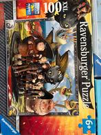 Puzzel met draken 100 XXL, Ophalen of Verzenden, Meer dan 50 stukjes, Zo goed als nieuw