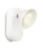 Wandspot / Plafondspot PHILIPS Tweed White LED -40% KORTING!, Ophalen of Verzenden, Nieuw
