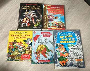 Geronimo Stilton pakket kookboel leesboek doeboek beschikbaar voor biedingen