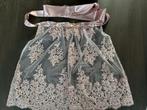 Dirndl schortje roze satijn kant trachten Oktoberfeest, Ophalen of Verzenden, Nieuw, Roze, Overige typen