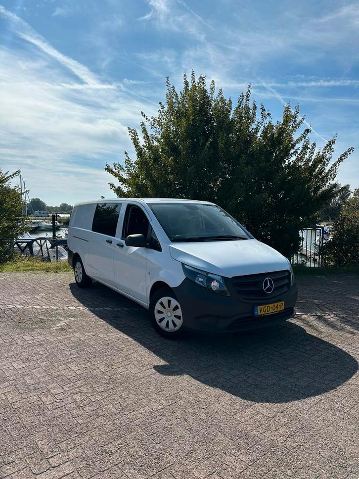 Mercedes Vito 2.1D 120KW 2020 XXL dubbele cabine Z.G.A.N., Auto's, Bestelauto's, Bedrijf, Aangepast voor mindervaliden, ABS, Achteruitrijcamera