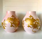 IKEA Hella Jongerius vazen roze - goud, Ophalen, Overige kleuren, Minder dan 50 cm, Glas