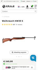 Weihrauch hw30S, Ophalen of Verzenden, Zo goed als nieuw