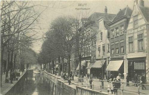 (300-146-019) Delft Hypolitusbuurt, Verzamelen, Ansichtkaarten | Nederland, Zuid-Holland, Verzenden