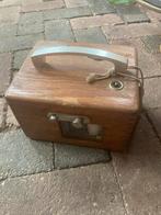Vintage Houten Doos met Mechanisme duivenklok, Ophalen of Verzenden