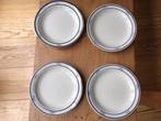Borden - Brickoven Stoneware - 4 borden, Ophalen of Verzenden, Zo goed als nieuw, Bord(en), Overige stijlen