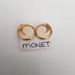 Nieuwe MONET OORBELLEN (gold plated), Nieuw, Goud, Overige materialen, Ophalen of Verzenden