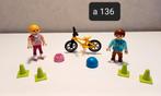 Playmobil kinderen verkeersles als nieuw compleet, Ophalen of Verzenden, Zo goed als nieuw, Complete set