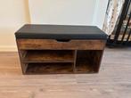 Schoenenkast met bankje, Huis en Inrichting, Kasten | Schoenenkasten, Ophalen, Zo goed als nieuw