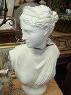 borstbeeld steen voor binnen, Antiek en Kunst, Curiosa en Brocante, Ophalen of Verzenden