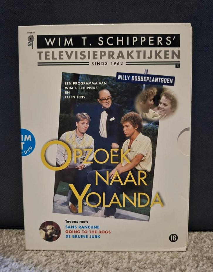 Wim T. Schippers - Op Zoek Naar Yolanda (1984), Cd's en Dvd's, Dvd's | Tv en Series, Zo goed als nieuw, Komedie, Vanaf 16 jaar