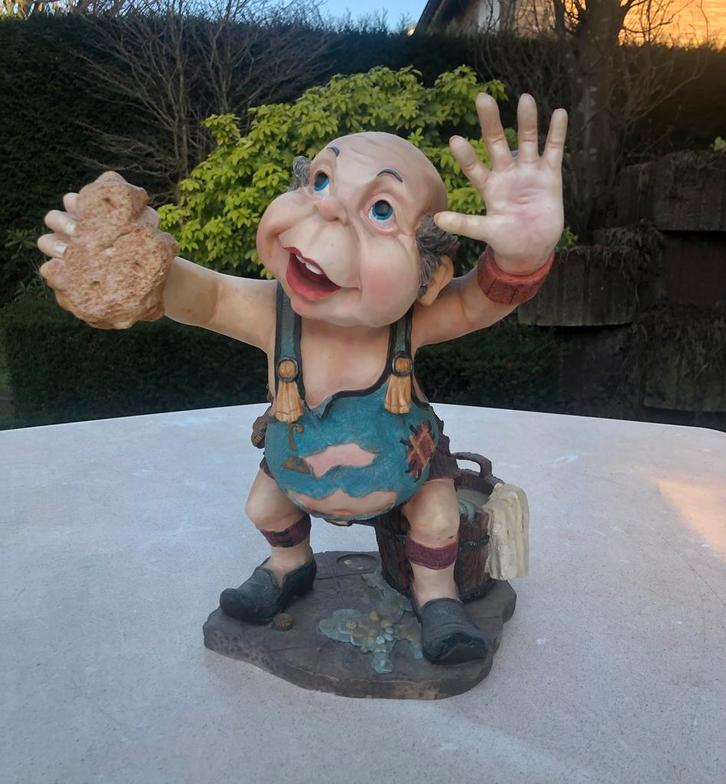 Volk van Laaf Efteling Glazenwasser ramenlapper, Verzamelen, Efteling, Zo goed als nieuw, Beeldje of Poppetje, Ophalen of Verzenden