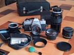 Minolta srT 101 complete set in case, Audio, Tv en Foto, Fotocamera's Analoog, Ophalen of Verzenden, Zo goed als nieuw, Spiegelreflex