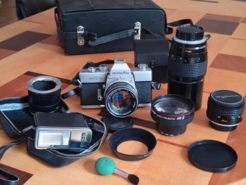 Minolta srT 101 complete set in case  beschikbaar voor biedingen