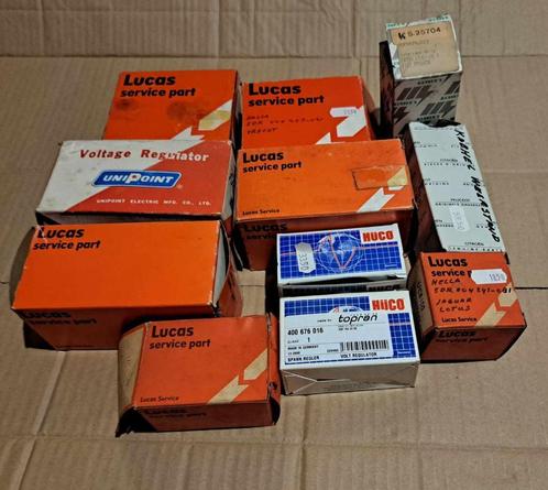 Lucas Topran Spanningsregelaars NOS partij vintage oldtimer, Auto-onderdelen, Elektronica en Kabels, Alfa Romeo, Amerikaanse onderdelen