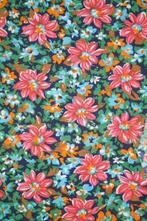 lange strook meerkleurige gebloemde stof, Hobby en Vrije tijd, Stoffen en Lappen, Overige materialen, Nieuw, Ophalen of Verzenden