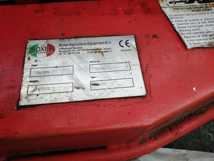 Boxer 150, Zakelijke goederen, Agrarisch | Werktuigen, Overige, Oogstmachine