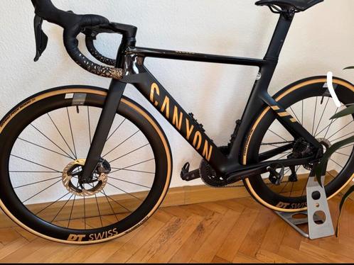 Custom DT SWISS & Canyon Aufkleber Set - Matt Gold Metallic, Fietsen en Brommers, Fietsonderdelen, Ophalen of Verzenden