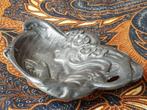 Origineel antiek Art Nouveau schaaltje uit Frankrijk 13,3 cm, Antiek en Kunst, Antiek | Tin, Ophalen of Verzenden