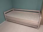 Eenpersoons bed, 209 x 100, Huis en Inrichting, Slaapkamer | Bedden, Ophalen, 100 cm, Eenpersoons, Wit