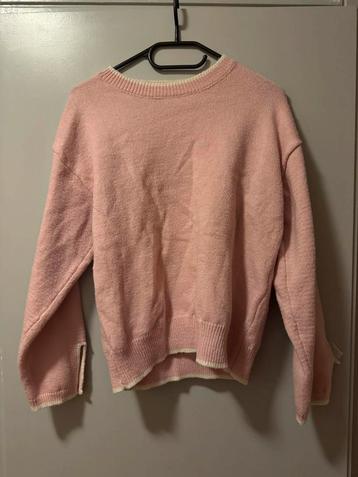 Roze Trui By Clara - Maat S/M (36/38) beschikbaar voor biedingen