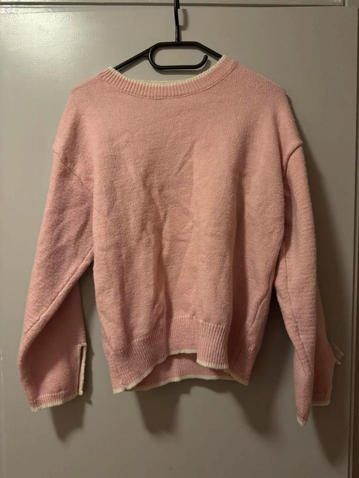 Roze Trui By Clara - Maat S/M (36/38), Kleding | Dames, Truien en Vesten, Gedragen, Maat 36 (S), Roze, Ophalen of Verzenden
