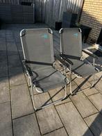 Bo-Camp 2 Inklapbare Campingstoel - Comfortabel en Praktisch, Tuin en Terras, Ophalen of Verzenden, Gebruikt, Aluminium, Inklapbaar