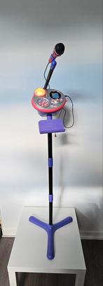 VTech Kidi SuperStar Karaoke Microfoon met Standaard, Kinderen en Baby's, Speelgoed | Vtech, Ophalen, Gebruikt, 4 tot 6 jaar