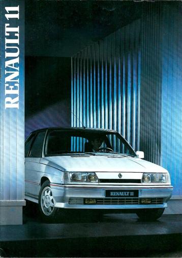 Folder Renault 11 1987 beschikbaar voor biedingen