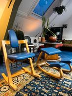 Varier balansstoelen – ergonomisch, gebruikt | los of samen, Ophalen, Gebruikt, Twee, Blauw