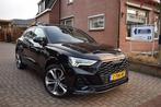 Audi Q3 Sportback 45 TFSI e S Edition AUTOM/PANO DAK/CRUISE/, Gebruikt, Leder en Stof, Zwart, SUV of Terreinwagen