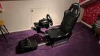 Playseat met Logitech G29 racestuur en pedalen, Spelcomputers en Games, Ophalen, Zo goed als nieuw, Playseat of Racestoel