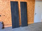 Bamboe houten panelen zwart gebrand shou sugi ban, Ophalen, 25 tot 50 mm, Nieuw, 200 tot 250 cm