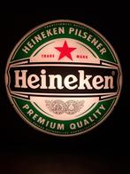 Heineken wand lichtbak 50 cm, Verzamelen, Ophalen of Verzenden, Zo goed als nieuw, Lichtbak of (neon) lamp