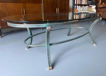 Salontafel Art deco Pierre Vandel Paris + GRATIS bijzettafel beschikbaar voor biedingen