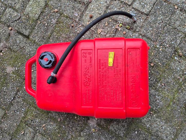 Talamex buitenboodmotor tank externe tank 22 liter, Watersport en Boten, Bootonderdelen, Zo goed als nieuw, Motor en Techniek