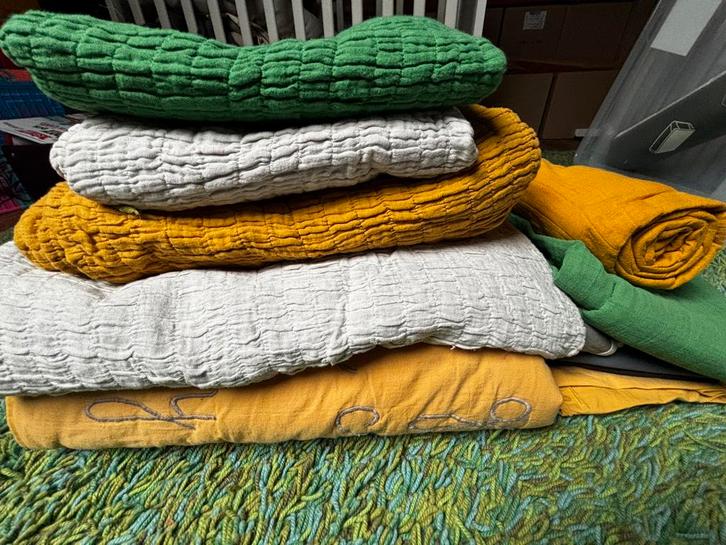 Babytextiel compleet pakket (merk Imps & Elfs), Kinderen en Baby's, Dekens, Slaapzakjes en Inbakerproducten, Zo goed als nieuw