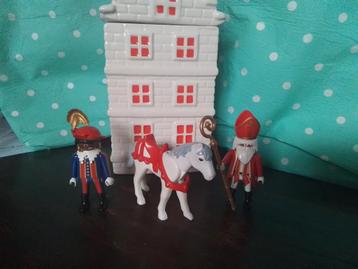 Playmobil sint, piet en paard beschikbaar voor biedingen
