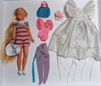 Vintage Mattel Barbie Skipper met kleertjes 1980s, Verzenden, Zo goed als nieuw, Fashion Doll