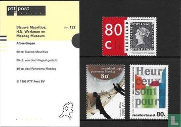 Postzegelmapje 132 Gecombineerde uitgifte 1995 NL beschikbaar voor biedingen
