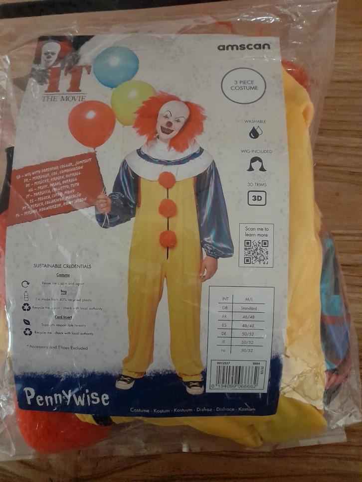 Loopgroep IT The Movie, Kleding | Heren, Carnavalskleding en Feestkleding, Nieuw, Kleding, Halloween, Ophalen of Verzenden