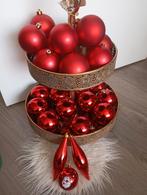 26 RODE KERSTBALLEN NU ALLES 12€ ZIE FOTO,S, Ophalen of Verzenden, Zo goed als nieuw