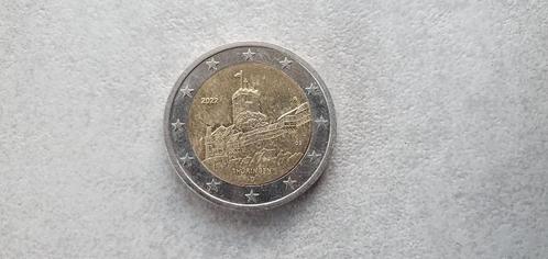 2 Euro munten - 2022 €2 munt Duitsland Thuringen, Postzegels en Munten, Munten | Europa | Euromunten, Losse munt, 2 euro, Duitsland