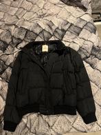 Moncler bomber jas maat 7, Ophalen of Verzenden, Zo goed als nieuw, Zwart