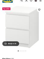IKEA Malm ladekast 2x, Ophalen, Zo goed als nieuw, 25 tot 50 cm, Minder dan 100 cm