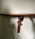 Grote houten wandplank met prachtige voet, Ophalen, Gebruikt